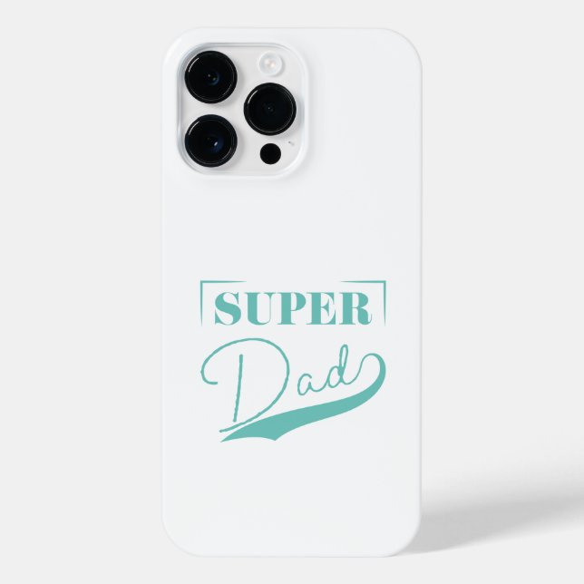 Super Dad iPhone Case (Back)