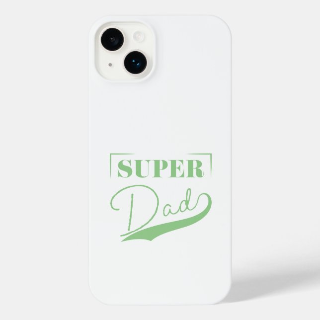 Super Dad iPhone Case (Back)
