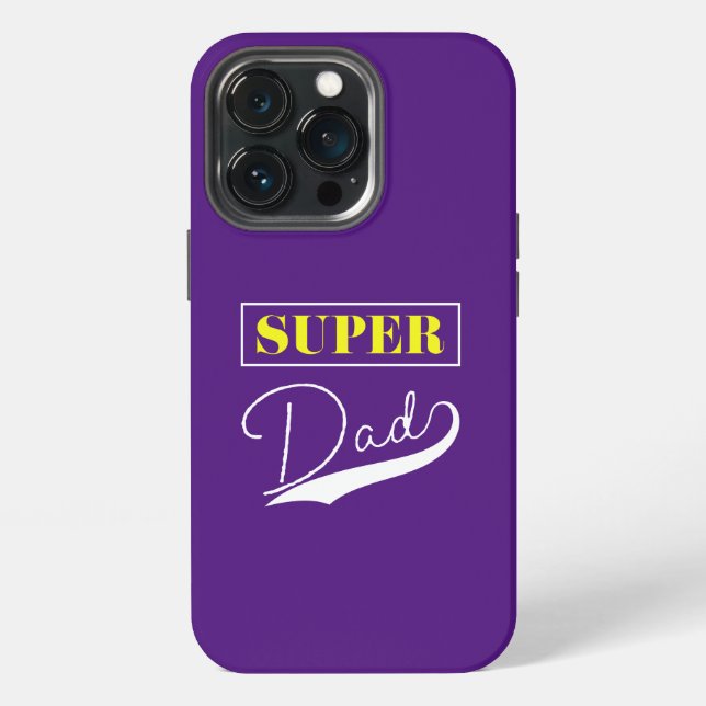 Super Dad  iPhone Case (Back)