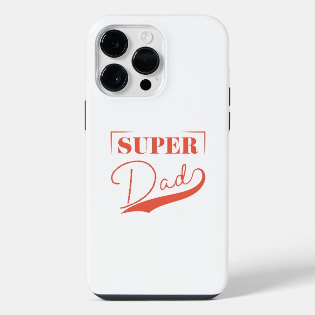 Super Dad iPhone Case (Back)
