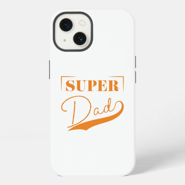 Super Dad iPhone Case (Back)