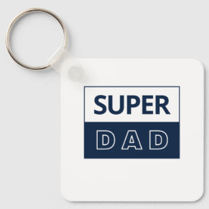 Super Dad Key Chain
