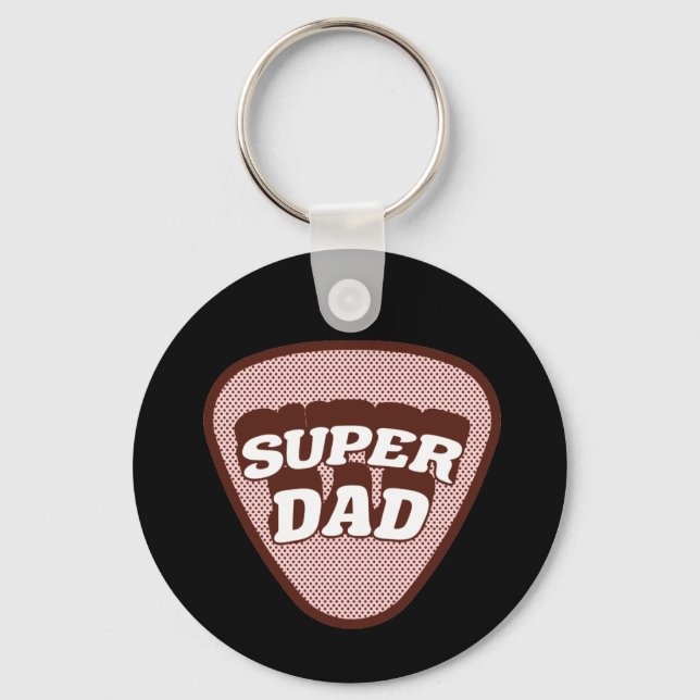 Super Dad  Key Ring (Front)
