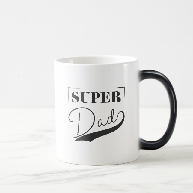 Super Dad Magic Mug (Right)