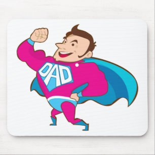 SUPER DAD MOUSE PAD