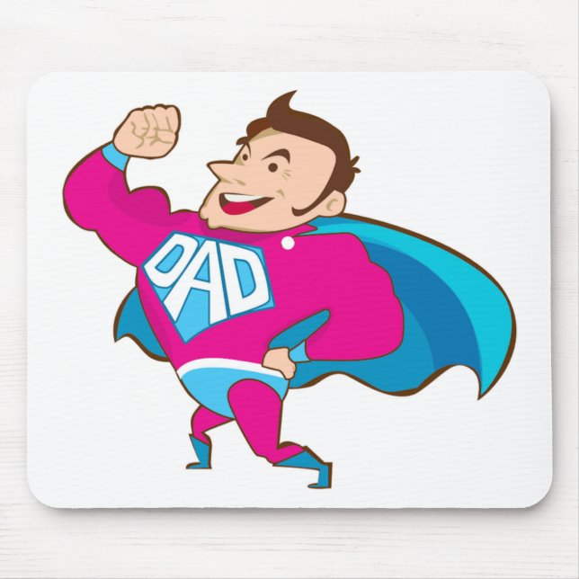 SUPER DAD MOUSE PAD (Front)