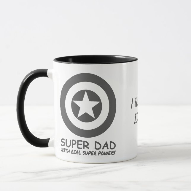 SUPER DAD MUG (Left)