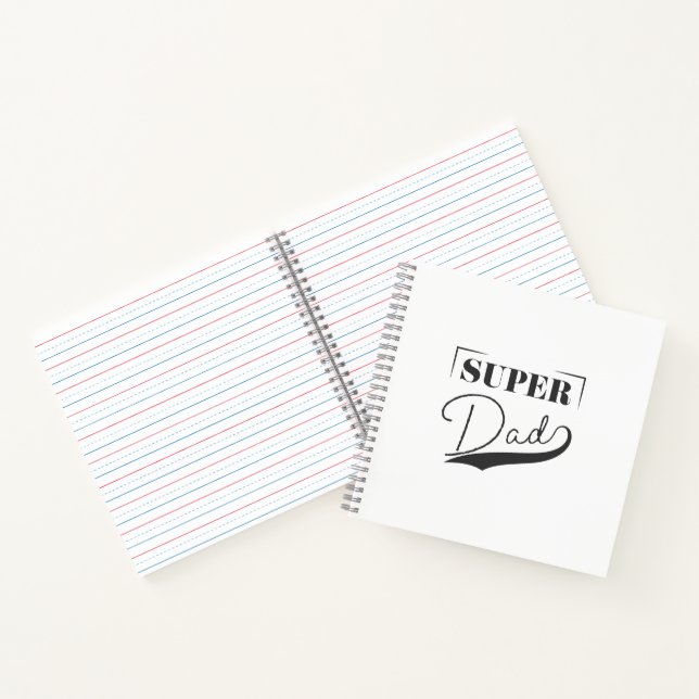 Super Dad Notebook (Inside)