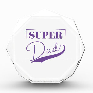 Super Dad Photo Block