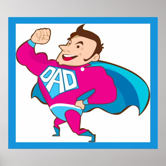 SUPER DAD POSTER (Front)