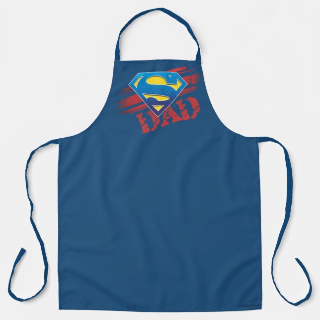 Super Dad Stripes Apron (Front)
