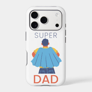 Super Dad Superhero Cape iPhone Case