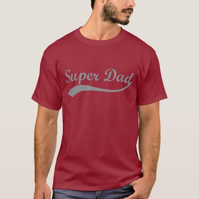 Super Dad Swash T-Shirt (Front)