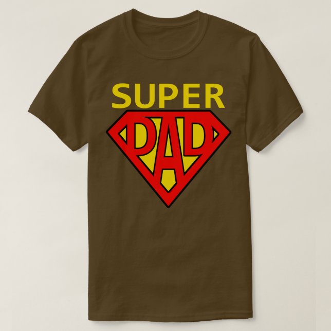 Super Dad T-Shirt (Design Front)