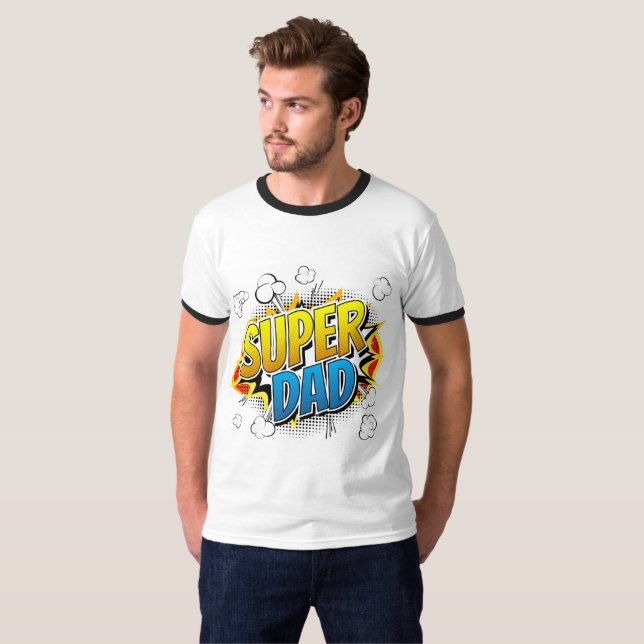Super Dad T-Shirt (Front Full)