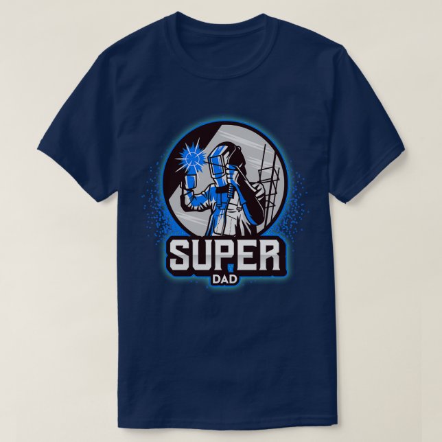 Super Dad Tradesman edition 11 T T-Shirt (Design Front)