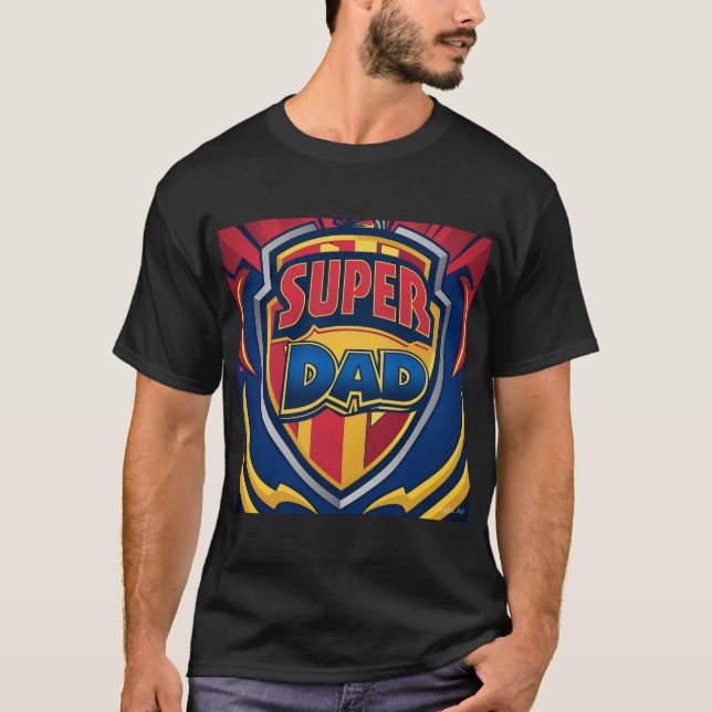 Super Dad Tshirt Gift (Front)