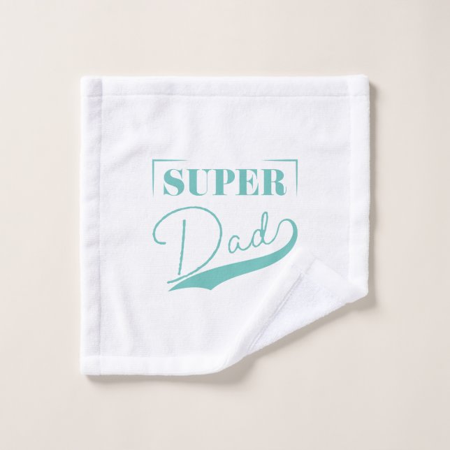 Super Dad Wash Cloth (Wash Cloth)