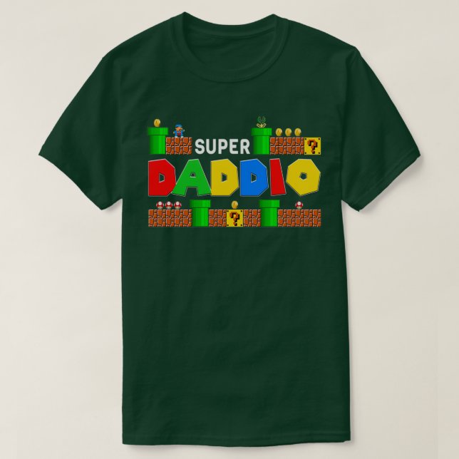 Super Daddio , Fathers Day T-Shirt (Design Front)