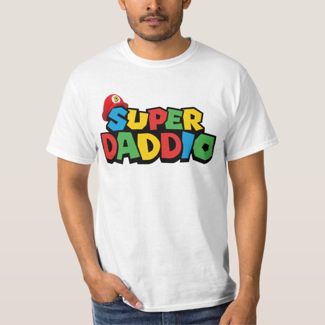 Super Daddio for best dad T-Shirt (Front)
