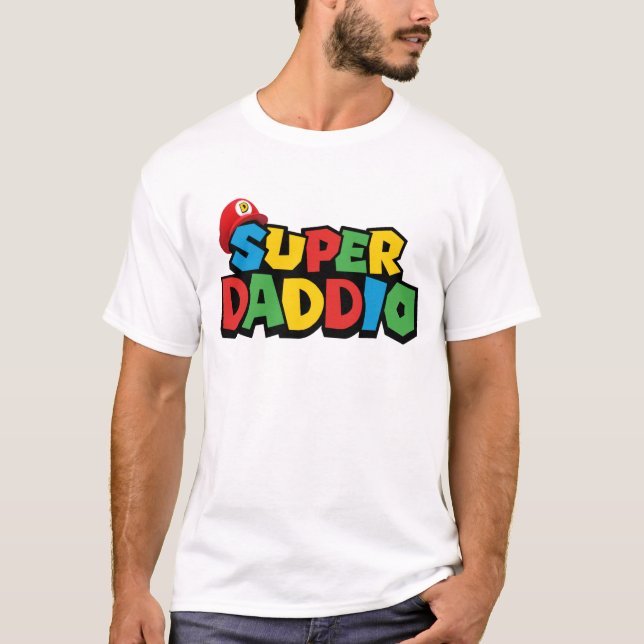 Super Daddio for best dad T-Shirt (Front)