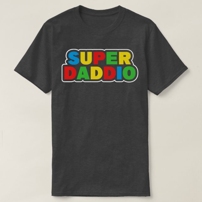 Super Daddio T-Shirt (Design Front)