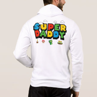 SUPER DADDY MARIO STYLE HOODIE