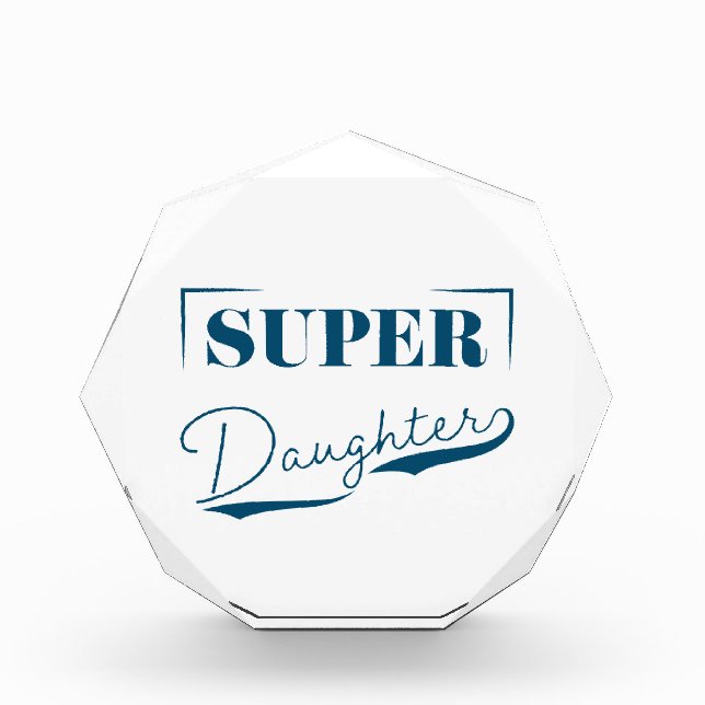 Super Daughter Photo Block (Front)