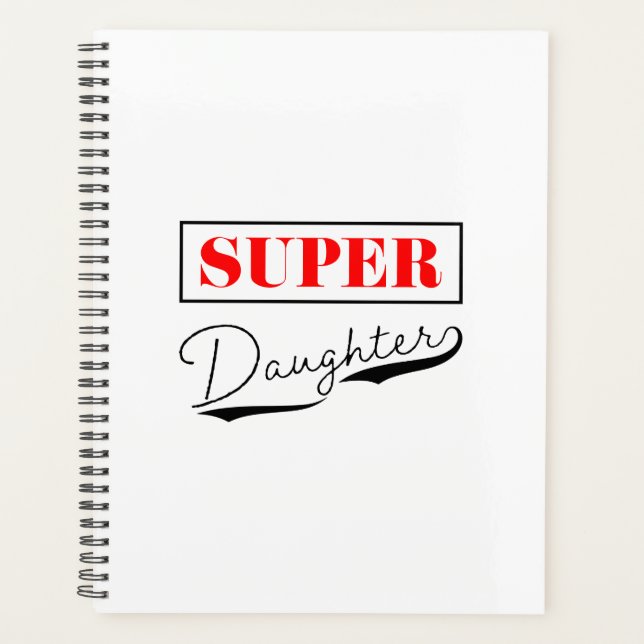Super Daughter Planner (Front)