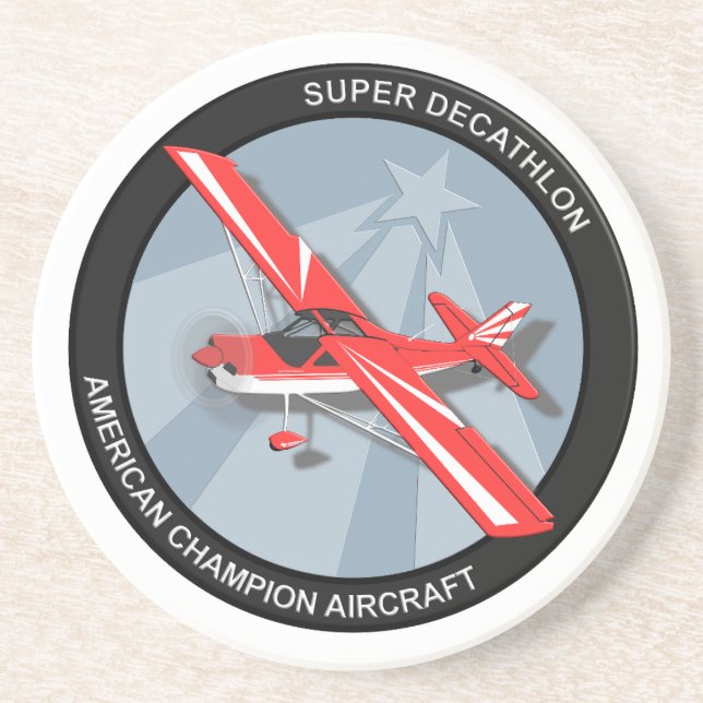 Super Decathlon Aeroplane on a Coaster (ACA) (Front)