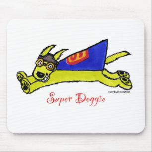 Super Doggie Mouse Pad