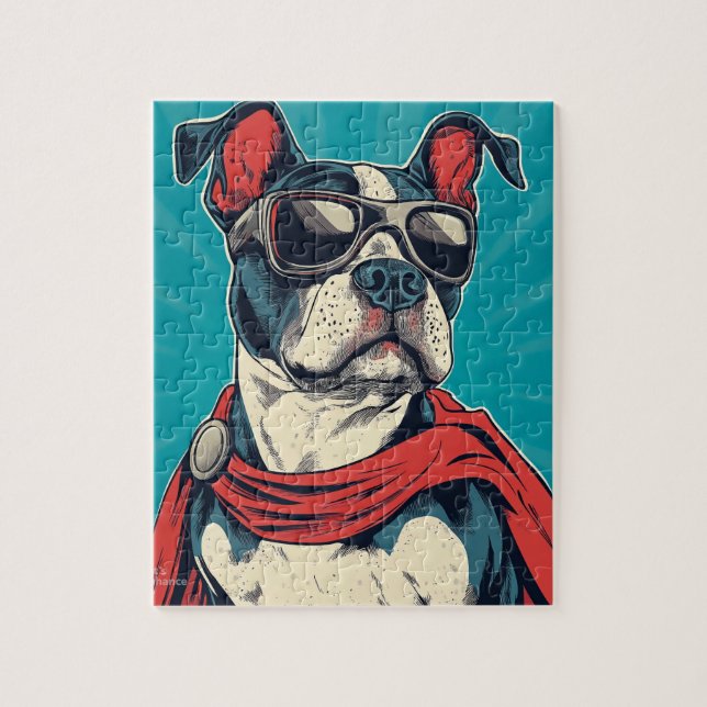 Super Dog's Sidekick Jigsaw Puzzle (Vertical)