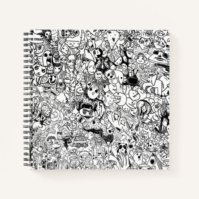 super doodle notebook (Front)