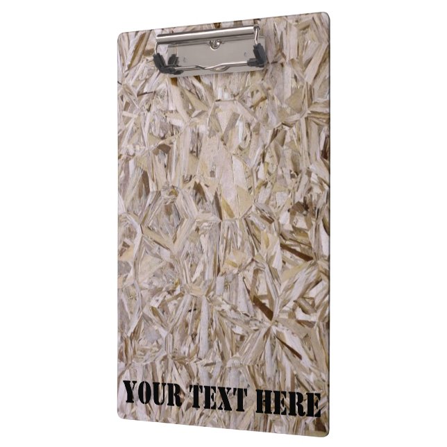 Super Duper Cool OSB Plywood Print Clipboard (Left)
