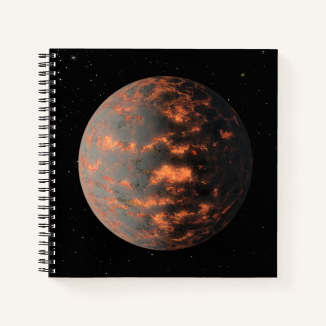 Super-Earth 55 Cancri E Notebook (Front)