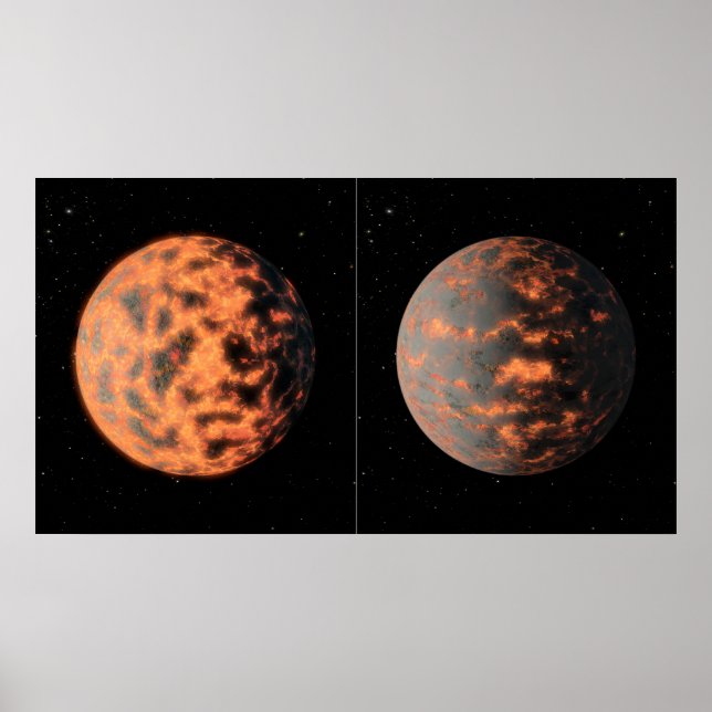 Super-Earth 55 Cancri E Poster (Front)