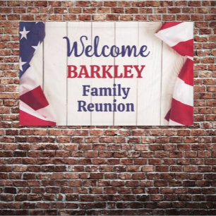 Super Family Reunion Welcome Banner
