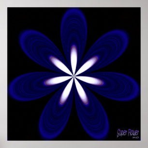 Super Flower Poster
