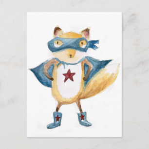 Super Fox! Postcard