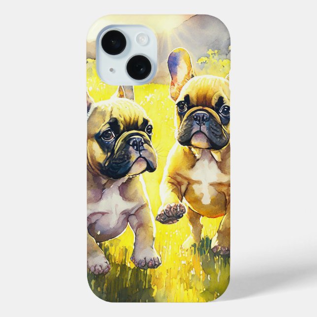 Super Frenchie Bulldog Case-Mate iPhone Case (Back)