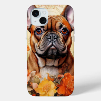 Super Frenchie Bulldog iPhone 15 Mini Case