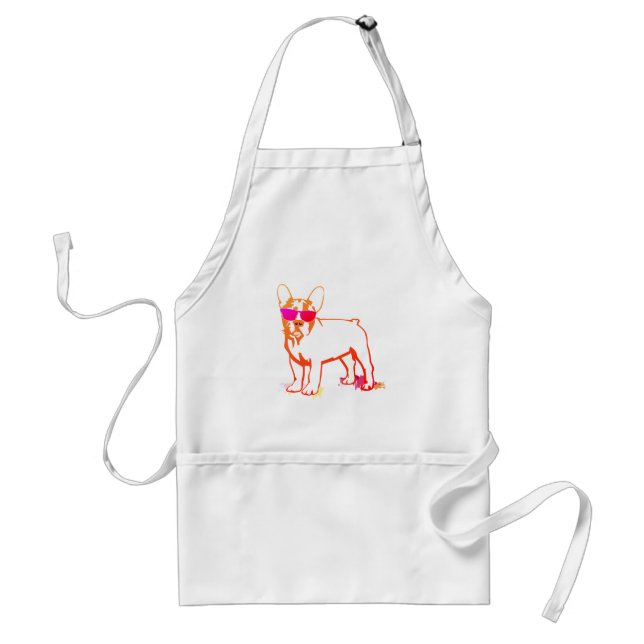 Super Frenchie Bulldog Standard Apron (Front)