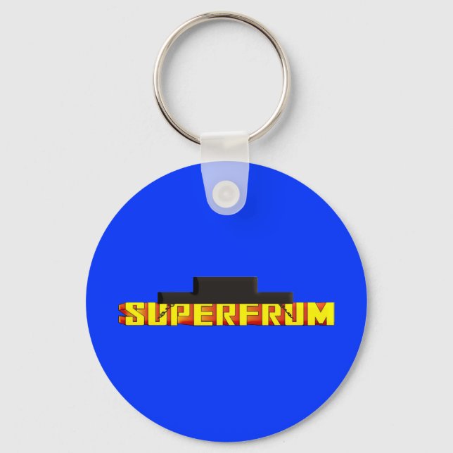 Super Frum Key Ring (Front)