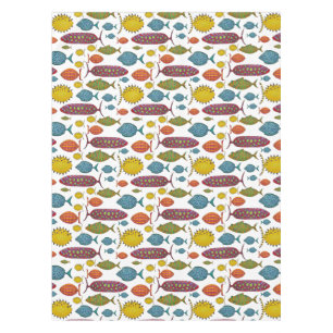 Super Fun Fish Tablecloth
