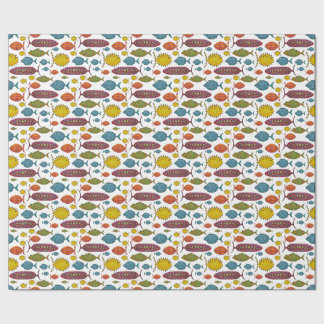 Super Fun Fish Wrapping Paper