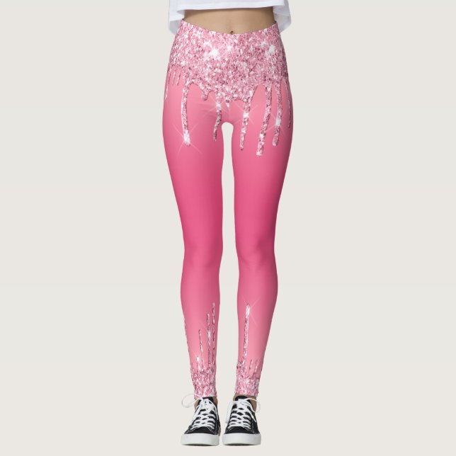 Super funny custom printed leggings (Front)