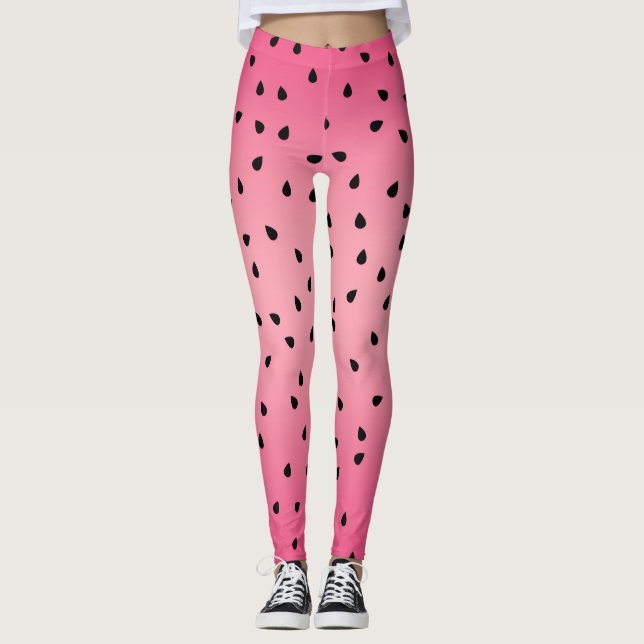 Super funny custom printed leggings (Front)