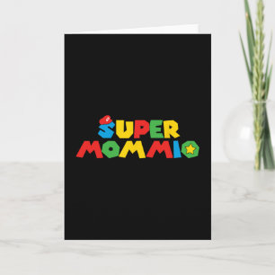 Super Gamer Mom Unleashed Celebrating Motherly Pow Card