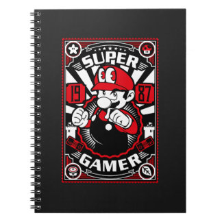 Super Gamer Retro Gaming Notebook
