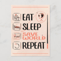 Super Geography Teacher Saves World Thank You Gift